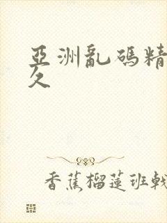 亚洲乱码精品久久