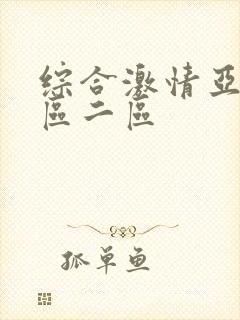 综合激情亚洲一区二区