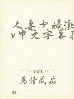 人妻少妇激情av中文字幕在线