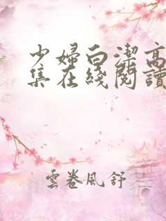 少妇白洁高义全集在线阅读