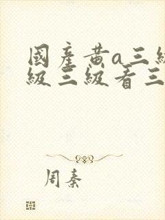 国产黄a三级三级三级看三级特级