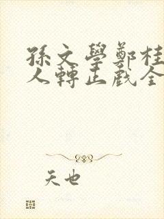 孙文学郑桂云二人转正戏全集