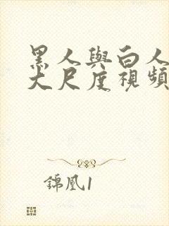 黑人与白人舌吻大尺度视频