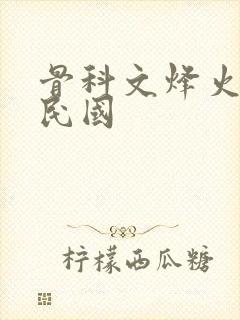 骨科文烽火父女民国