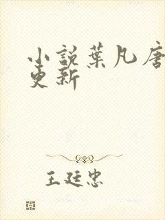 小说叶凡唐若雪更新