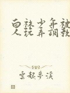 白袜少年被绑任人玩弄调教