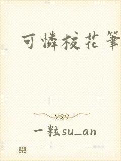 可怜校花笔趣阁