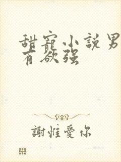 甜宠小说男主占有欲强