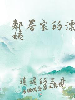 邻居家的漂亮阿姨