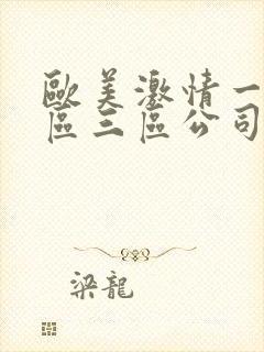 欧美激情一区二区三区公司