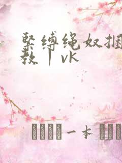 紧缚绳奴捆绑调教丨vk