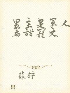 男主是军人的短篇甜宠文