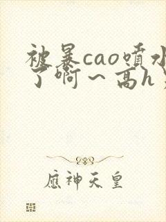 被暴cao喷水了啊～高h男男小说