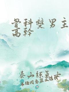 骨科双男主年下高干