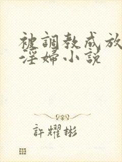 被调教成放荡小淫妇小说