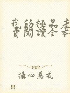 我的极品老婆免费阅读全本