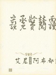 宋承龄林南薇小说免费阅读