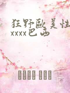 狂野欧美性猛交xxxx巴西