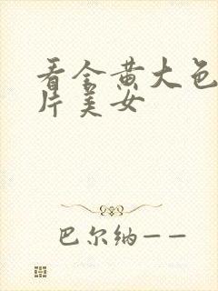 看全黄大色黄大片美女