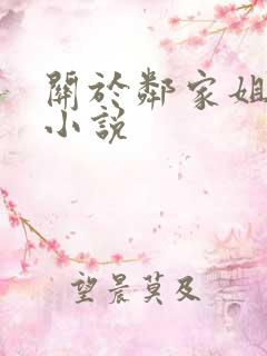 关于邻家姐姐的小说