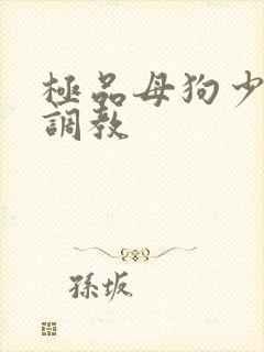 极品母狗少妇被调教