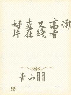 好爽又高潮了毛片在线看