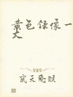 黄色录像一级片大