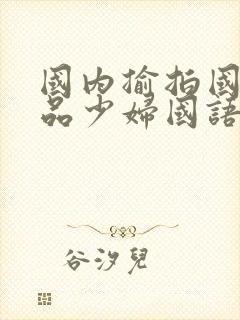 国内揄拍国内精品少妇国语播放