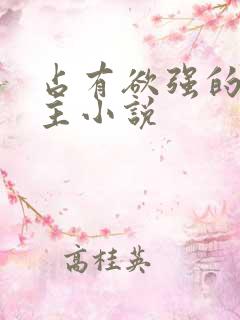 占有欲强的双男主小说