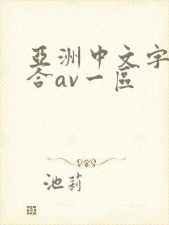亚洲中文字幕综合av一区