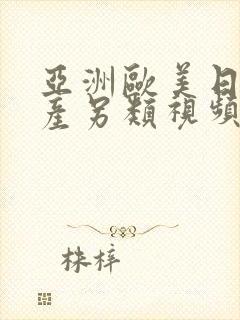 亚洲欧美日韩国产另类视频