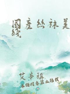 国产丝袜美脚在线