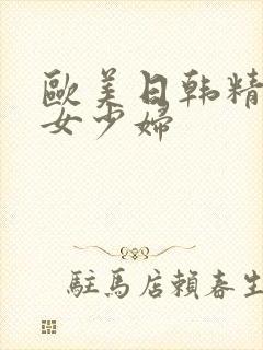 欧美日韩精品熟女少妇