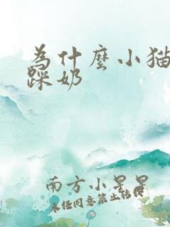 为什么小猫咪会踩奶