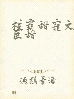 校霸甜宠文推荐巨甜