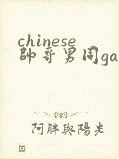 chinese帅哥男同gay网址