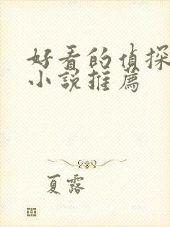 好看的侦探推理小说推荐