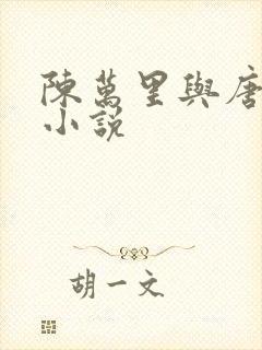 陈万里与唐嫣然小说