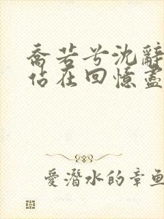 乔若兮沈辞安他站在回忆尽头在线全文阅读