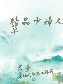 精品少妇人妻嫩草