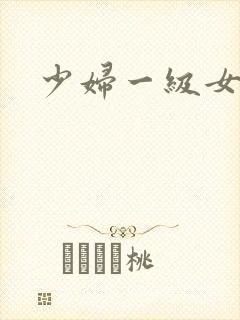 少妇一级女淫片