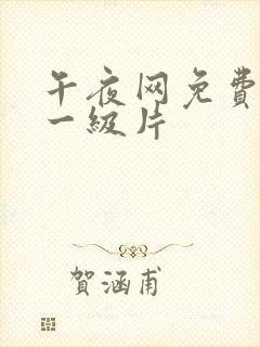 午夜网免费黄色一级片