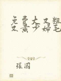 免费大又粗又爽又黄少妇毛片