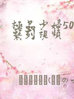 极品少妇500系列视频