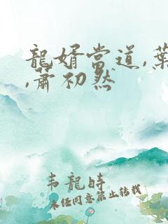 龙婿当道,叶辰,萧初然