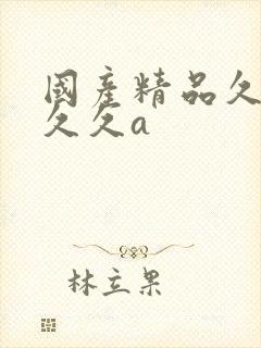 国产精品久久久久久a