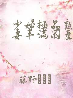 少妇极品熟妇人妻丰满国产精品人妻