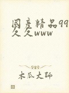 国产精品99久久久www