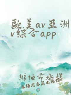 欧美av亚洲av综合app