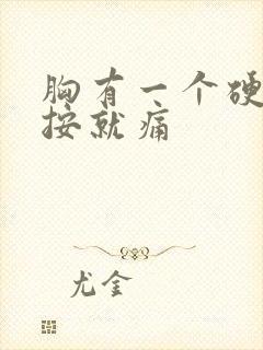 胸有一个硬块一按就痛